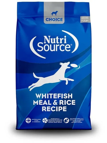 30 Lb Nutrisource Choice Whitefish Meal & Rice Dog Food - Health/First Aid